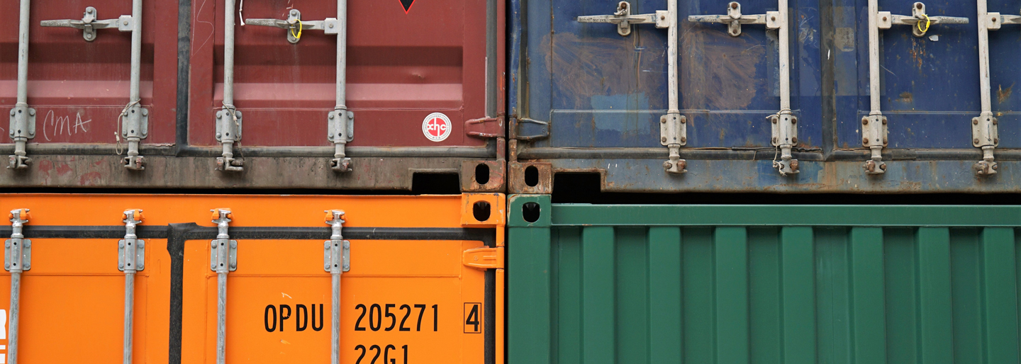 Un volume important à déménager à l'étranger: optez pour des containers si vous avez 
